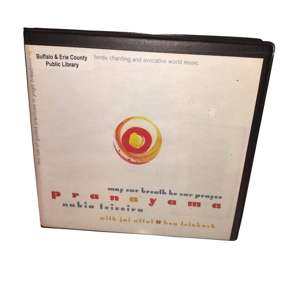Pranayama Nubia Teixeira Jai Uttal Ben Leinbach 2 CD Set Yoga Audiobook 2005